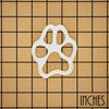 Realistic Paw cookie cutter - Large, 1 piece - Bakerlogy