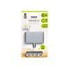 Port Designs 4 Ports 2.0 USB Hub, Silver