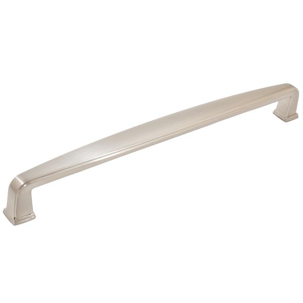 Sherwood Cabinet Pull, 192 Millimeters, Satin Nickel by Stone Harbor Hardware