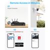 ZOSI 8CH DVR Outdoor CCTV Camera Surveillance Security Night Vision System