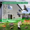 Dark Green Motion Sensor Animal Repeller - 3 Modes for Effective Outdoor Defense