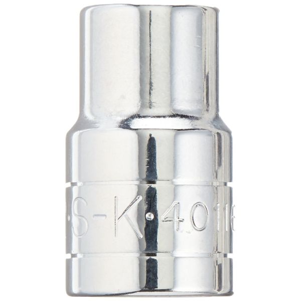 SK Tools USA 1/2" Drive, 1/2", 6 Point, Standard Chrome Socket | 40116