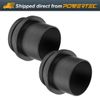 POWERTEC 70193-P2 Screw End Quick Coupler, 4" Dust Collection, 2PK