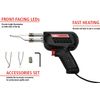 Weller 260 Watt & 200W Professional Soldering Gun Kit with Three Tips and Solder in Carrying Case | D550PK