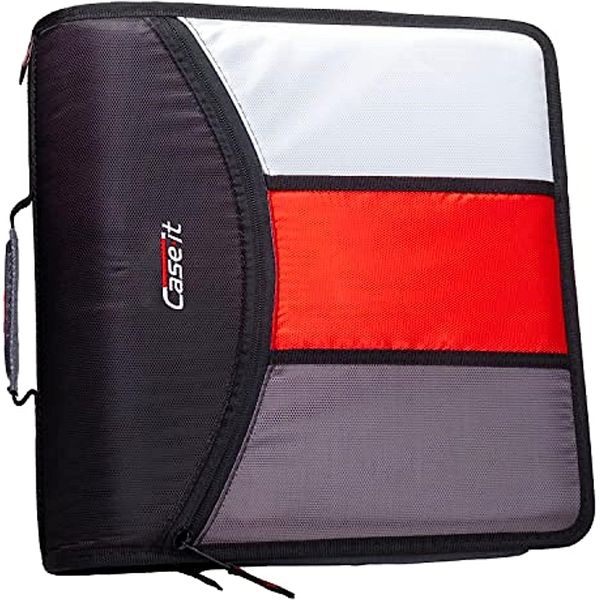 Case-it The Mighty Zip Tab Zipper Binder