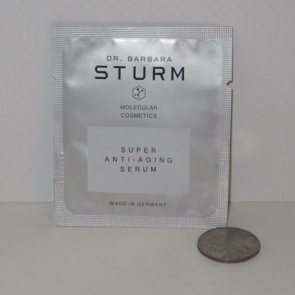 NEW Dr Barbara Sturm Super Anti-Aging Serum 2ml 0.06oz Foil Sample size