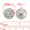 Buttons, Assorted Styles, Mixed Colors - Free Needle Threader! (Celtic Knot Design Button, 5/8", Shank)