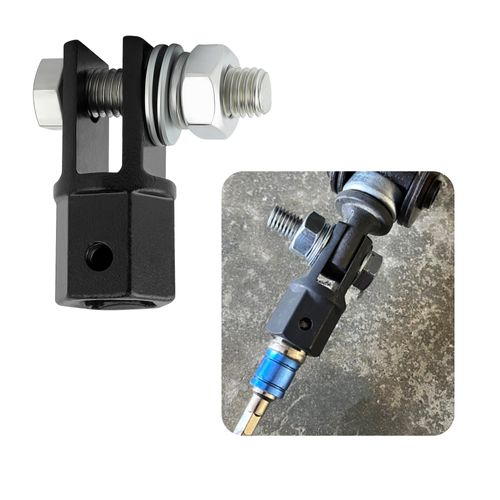 Car Scissor Jack Adapter Drive by 1/2" Impact Drills/Ratchet or Impact 13/16" Lug Wrench,Save Labor Car Jack Wrench Ratchet Tool for Scissors Jack for Car,Scissor Jack Drill Adapter