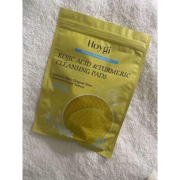 Kojic Acid And Turmeric Face Cleansing Pads