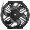 10" Universal Slim Fan Push Pull Electric Radiator Cooling 12V 80W Mounting Kit
