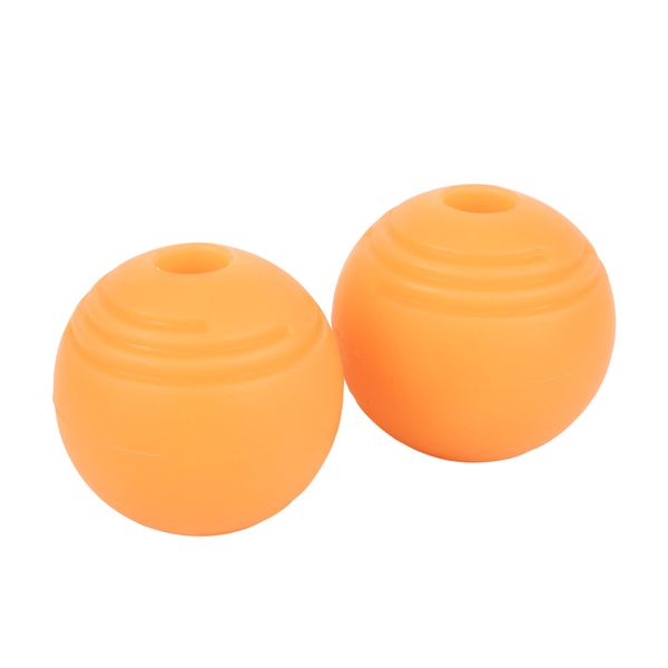 Chew King Bacon Flavored Dog Balls, Glow 2.5" 2-Pk