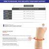 CHAMPION Lightweight Brace Knit Elastic Knee Support, Beige, Small