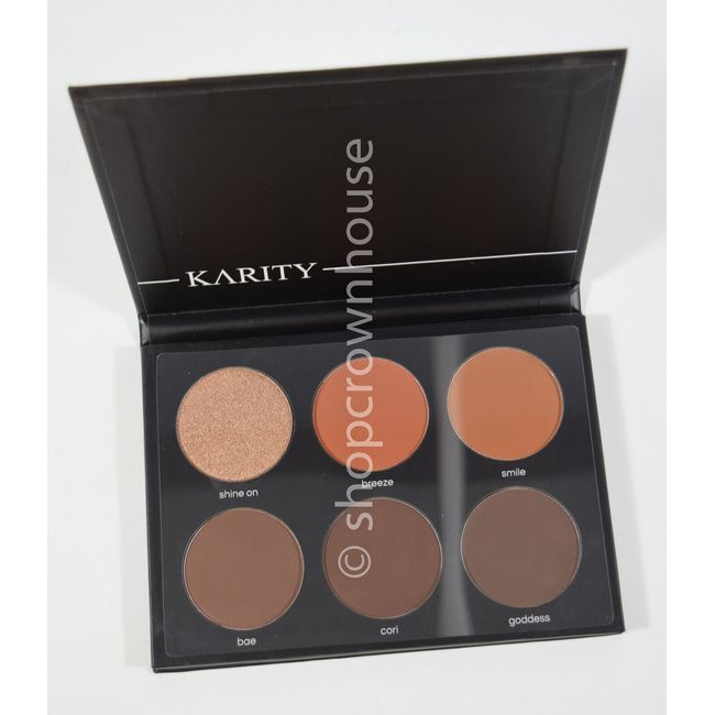 Karity the Contour Kit 2nd Collection 6 Pigmented & Silky Shades - DARKER SKIN