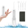 Water Flosser, Vinmax Portable Cordless Water Flossers for Teeth,Mini Rechargeable Home & Travel Water Flossers,3 Modes & IPX7 Waterproof,5Jet Tips,Braces Bridges Care. (White)
