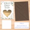 Scratch Reveal Gift Card - Floral Theme - Write Your Own