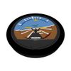 Flight Attitude Indicator Pilot Cockpit PopSockets PopGrip: Swappable Grip for Phones & Tablets