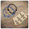 Recycled Cord Bracelet - Adjustable Eco Bracelet - Environmentally Friendly Gift