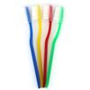 250 Freshmint Toothbrushes with Clear Travel Cap, Soft Nylon Bristles, Individually Wrapped, Assorted Colors