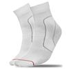 1000 Mile 10 Pair Multi-Pack Tight Fitting Support Compression Single Layers Socks | Ideal for Weak, Stiff, Sore Ankles | White UK12-14