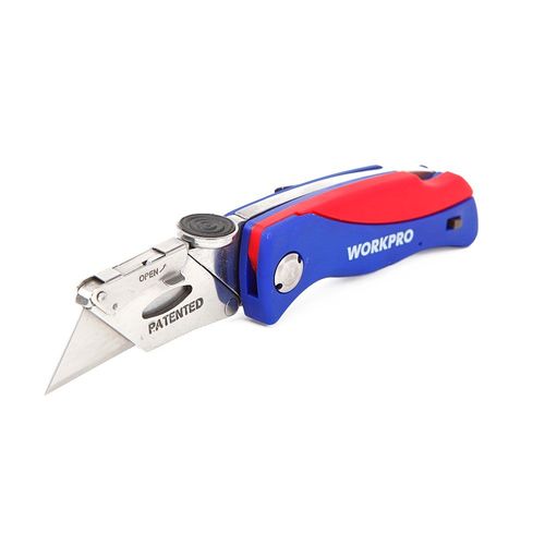 WORKPRO Folding All-Purpose Knife, Outdoor Camping Knife, Multifunctional Electrician's Knife, Cutter