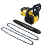 For Dewalt 20Volt Max Brushless 12-Inch Top Handheld Cordless Chainsaw W/2 chain