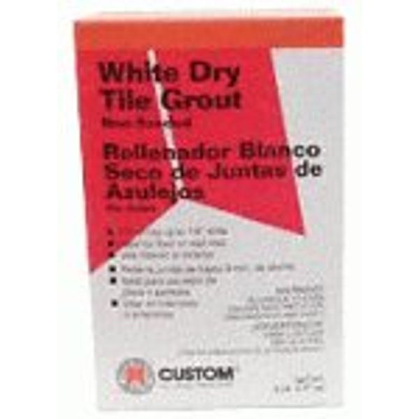 Custom Building Product WDG1 1lb White Non-Sanded Tile Grout