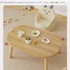 Geyaziu Kids Table, Sturdy Study Table, Mini Table, Bedside Table, Laptop Table, Low Table, Bedside Table, Drafting Table, Small Table, Living Table Solid Wood (Natural,60*40*40cm)