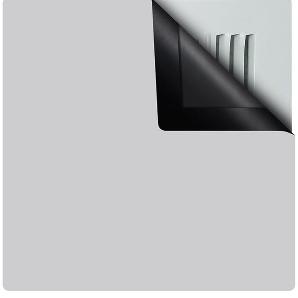 Square Magnetic Vent Covers 2pack Pockets For Complete Seal 8" X 8" white Fo