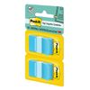Post-it 680BB2 Standard Page Flags in Dispenser, Bright Blue, 100 Flags/Dispenser