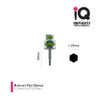 IQ Implants Hex Drivers for Ratchet, 1.25mm (0.05") x10/15/20mm (3-Pack)