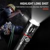 LED Flashlight High Powered Zoomable Aluminum Super Bright Rechargeable Torch
