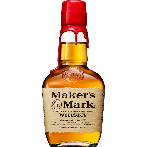 Bourbon Whiskey Maker's Mark (Whiskey America, 11.8 fl oz (350 ml), Alcohol, No Box