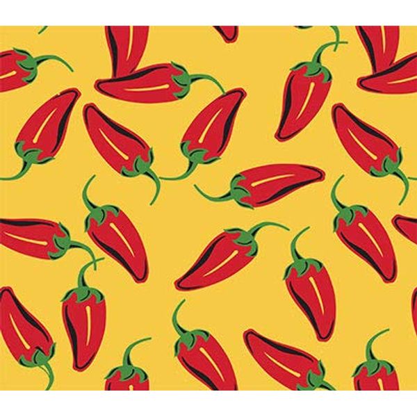 Chilli Peppers Print Tissue Paper 500 x 750mm 10 Sheets