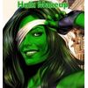Go Ho Cream-Blendable Green Face Paint Stick (1.06 Oz),Green Full Body Paint Makeup Stick for Adults Children Halloween Cosplay SFX Makeup,Waterproof