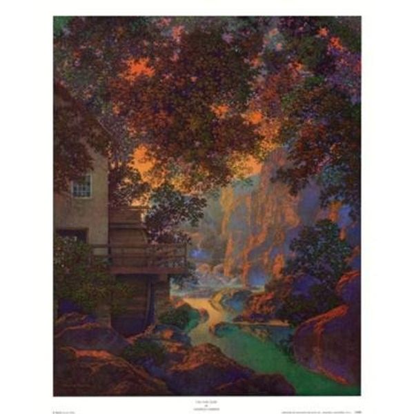 Maxfield Parrish - Old Oak Glen Art Print