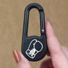 Azeeda 'Boxing Glove' Compass Keyring (KC00001467)