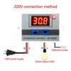 Hailege XH-W3001 220V Digital LED Temperature Controller Thermostat Control Switch NTC 10K Probe