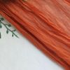 TERRACOTTA 10 ft Cheesecloth EXTRA LONG TABLE RUNNER Cotton Wedding Events