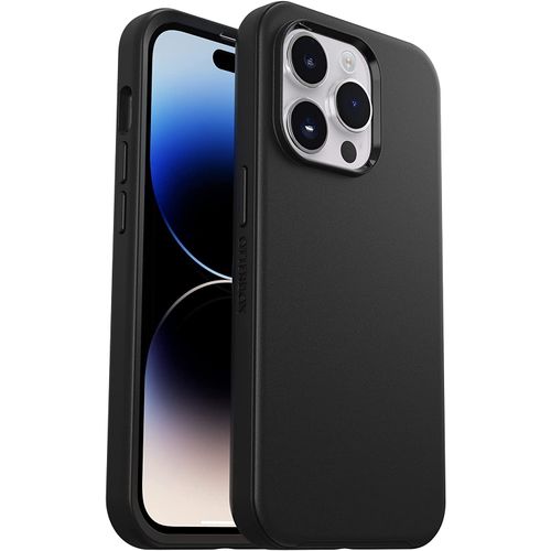 OtterBox iPhone 14 Pro (ONLY) Symmetry Series Case - Black, Ultra-Sleek, Wireless Charging Compatible, Raised Edges Protect Camera & Screen