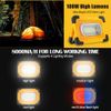 60W LED Solar Rechargeable Work Light Portable Strobe Emergency  Floodlight Camp
