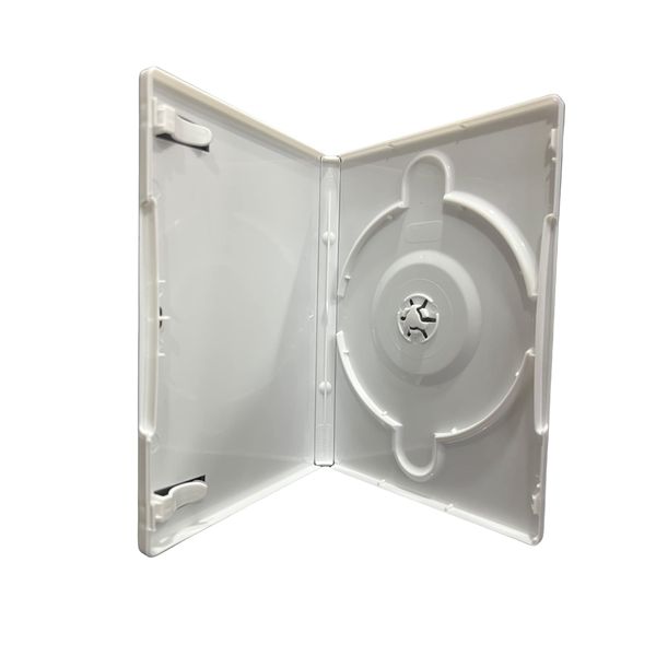 1 X Single White 14 mm - DVD/Blu Ray/CD/Wii Case By Dragon Trading