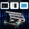 YEABRICKS LED Light for 40699 Retro Record Player Building Blocks Model (Building Set NOT Included)