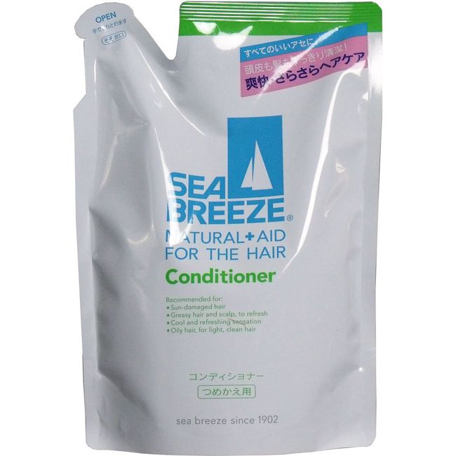 Sea Breeze Conditioner Refill, 13.5 fl oz (400 ml), Set of 10