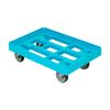 Transportroller 610x410 mm hellblau