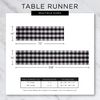 DII Variegated Tabletop Collection, Table Runner3x72, Off-White