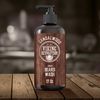 Viking Revolution Beard Wash Shampoo w/Argan & Jojoba Oils - Softens & Strengthens - Sandalwood Scent - Beard Shampoo w/Beard Oil (17 oz Shampoo)