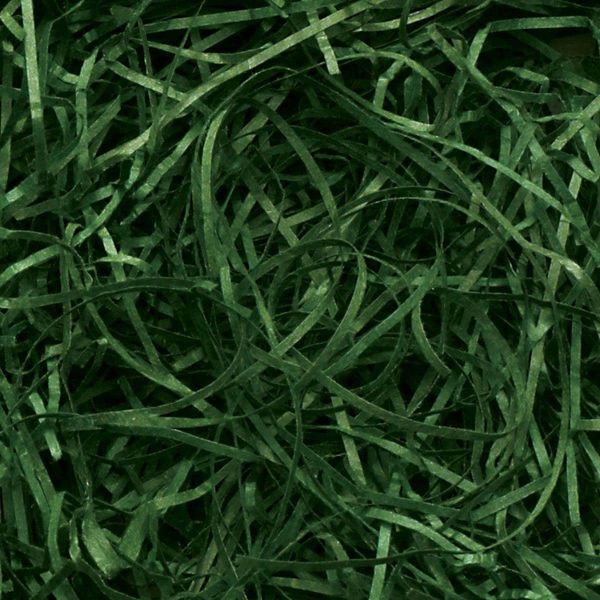 Box.it.pack.it Forest Green Shredded Kraft Paper, 500g
