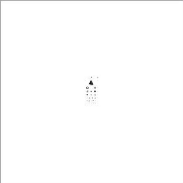 Graham Field Kindergarten Plastic Eye Chart 22' x 11'