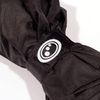Optimum Unisex' s Black Automatic Umbrella Windproof Reinforced Frame, Small