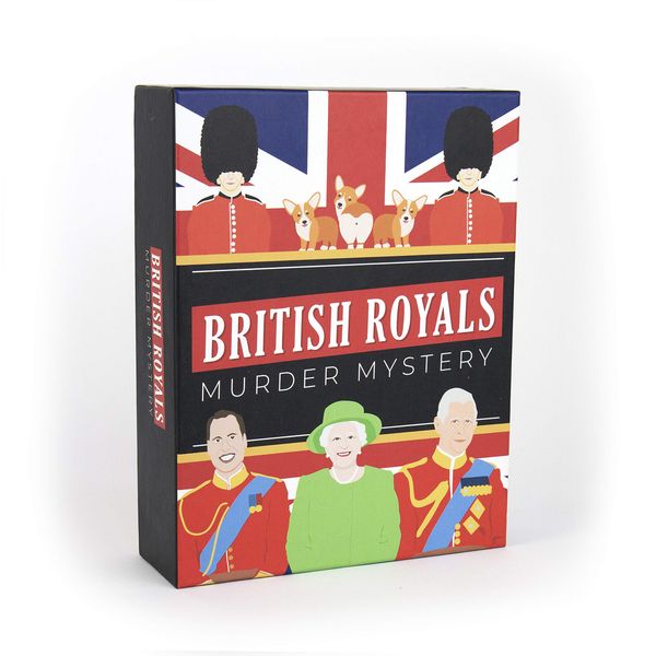 Gift Republic British Royals Murder Mystery Family Board Game